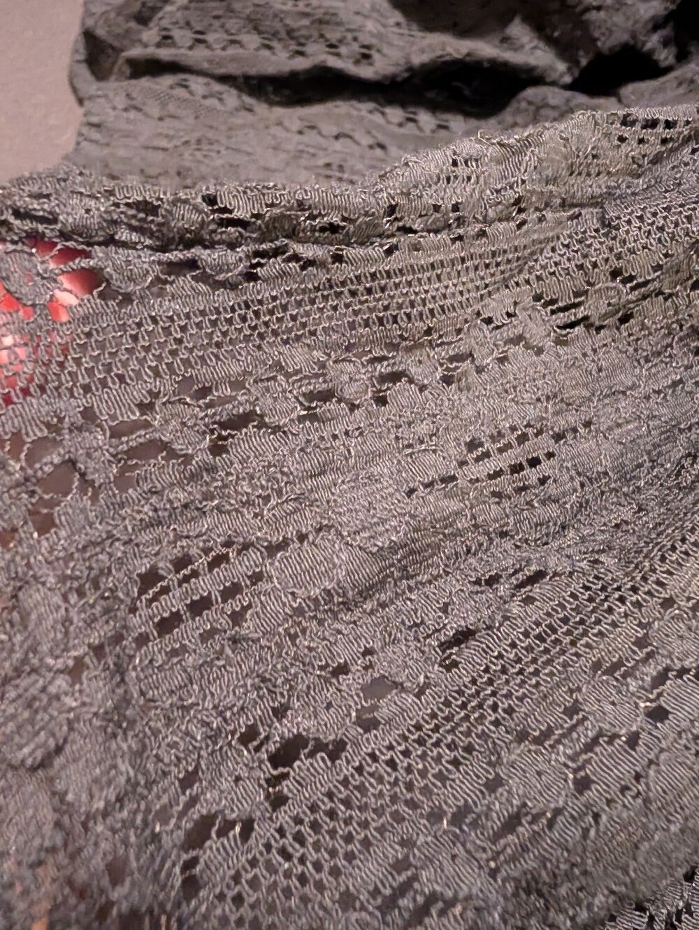 Sleeveless Lace A-Line Dress in Black Free People XL NWT - Picture 4 of 9